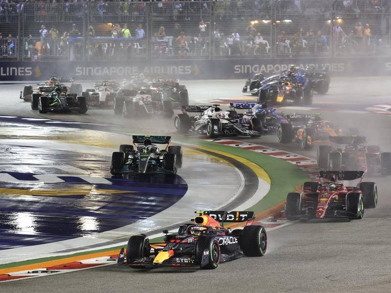 Perez wins Singapore GP Verstappen waits
