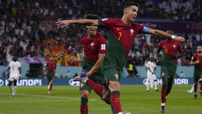 Ronaldo first to score at five World Cups