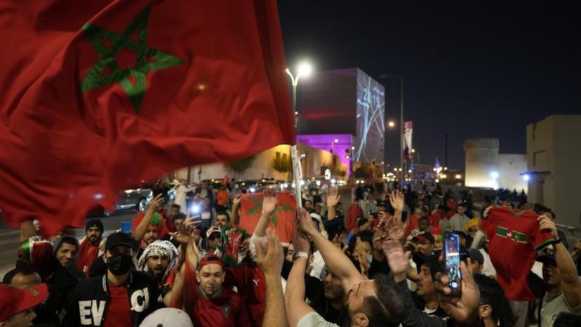 Moroccans worldwide celebrate historic win