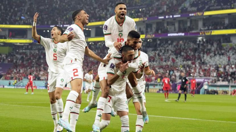 Morocco triumph to make World Cup last 16